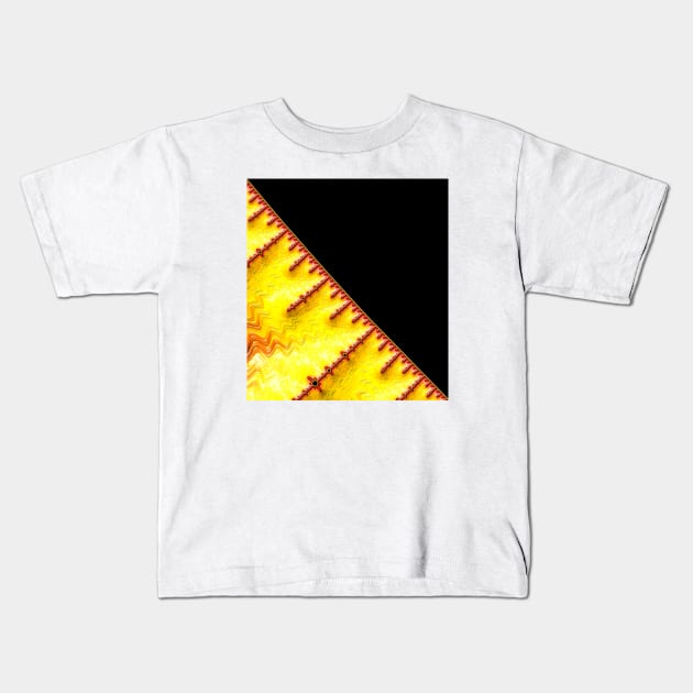 Edge Kids T-Shirt by fascinating.fractals